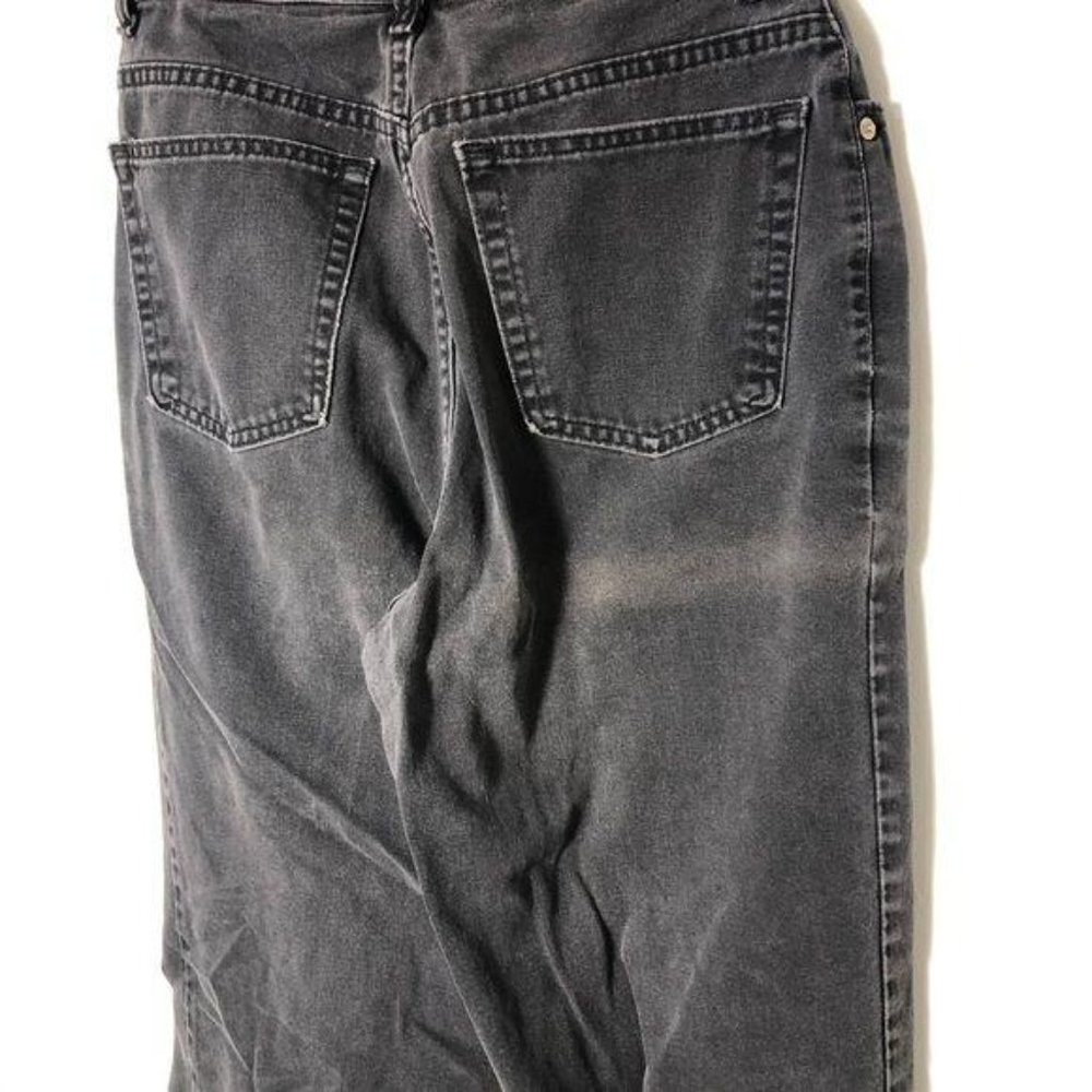 Vintage black wash high waisted mom jeans 90’s 80 - Picture 3 of 8